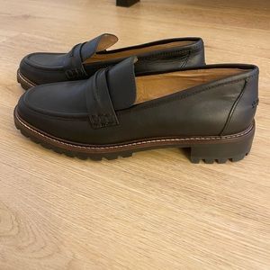 Madewell Corinne lug sole loafers